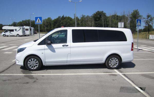 TAXI POREČ Mercedes Vito Tourer